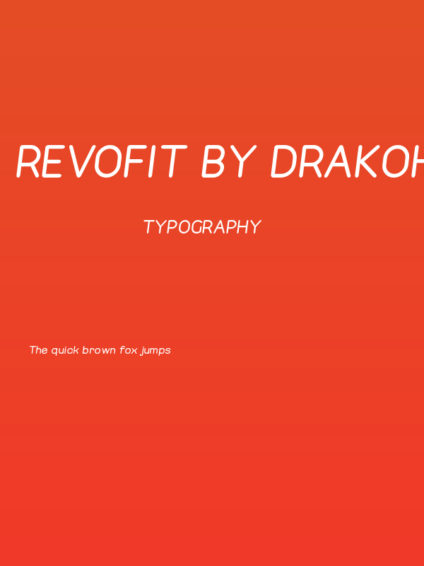 Revofit by Drakoheart - Double Diagonal Poster
