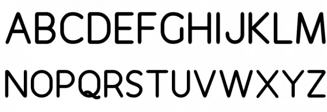 Revofit by Drakoheart - Double Schriftart Groß