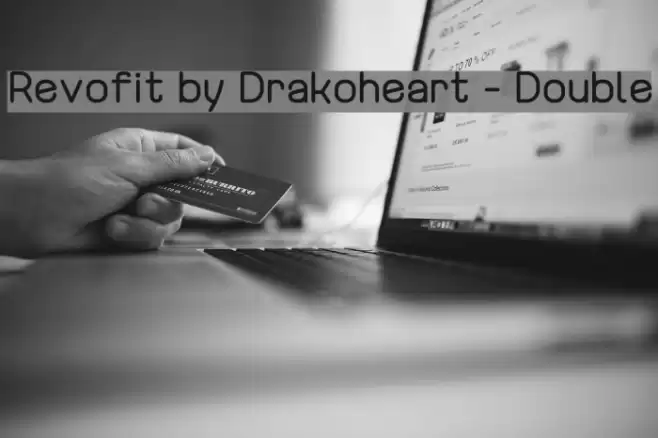 Revofit by Drakoheart - Double フォント examples