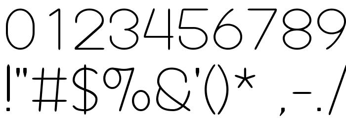 Revofit by Drakoheart - Light Font OTHER CHARS
