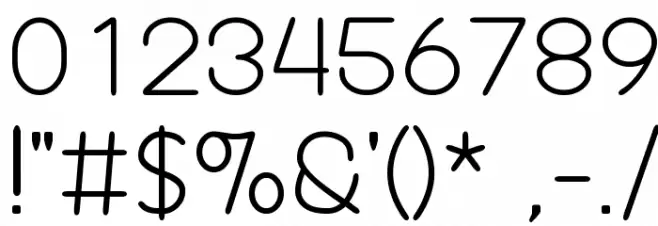 Revofit by Drakoheart Font OTHER CHARS