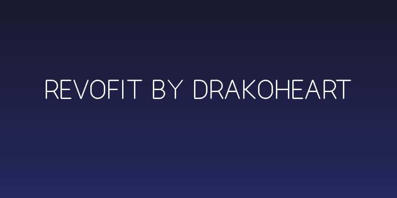 Revofit by Drakoheart Social Header