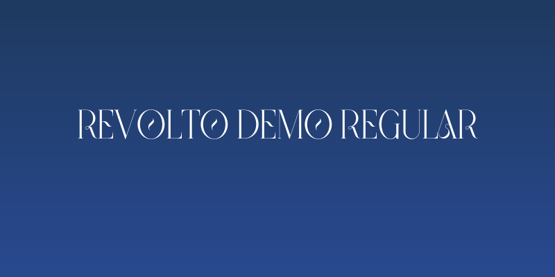 Revolto Demo Regular Social Header
