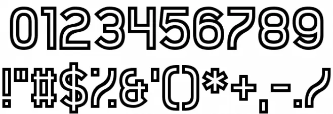 Revolution Will Be Hypnotised Font OTHER CHARS