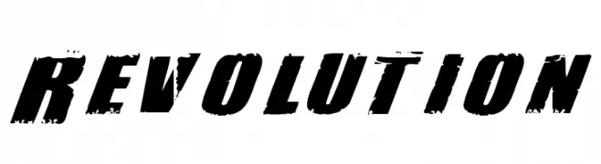 Revolution  baixar fontes gratis