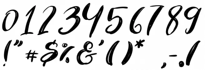 Revolution Font OTHER CHARS