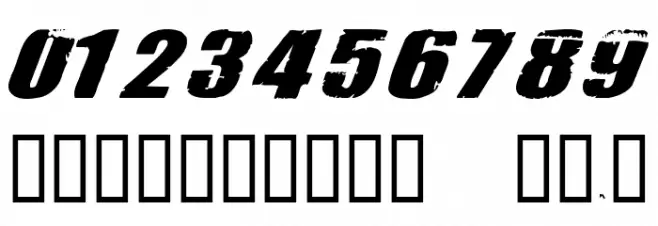 Revolution(RUS BY LYAJKA) Font OTHER CHARS