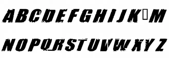 Revolution(RUS BY LYAJKA) Font UPPERCASE