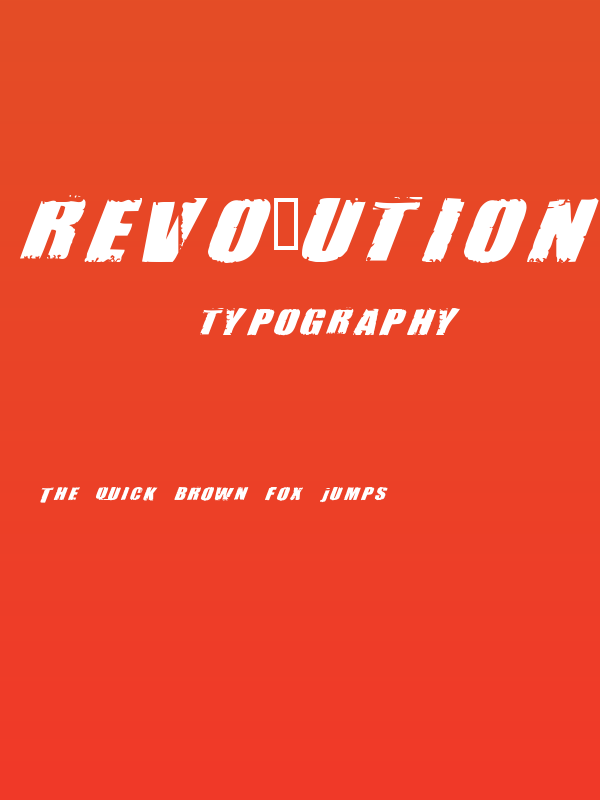 Revolution(RUS BY LYAJKA) Poster