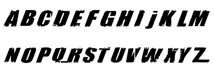 Revolution Font Litere mici