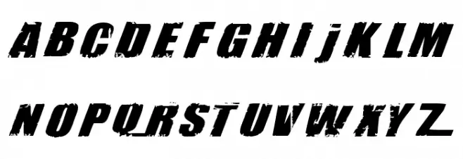 Revolution フォント 小文字