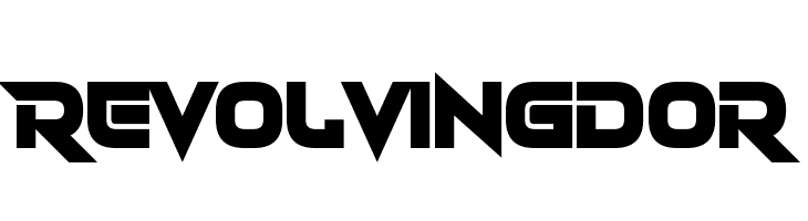Revolvingdor  免费字体下载
