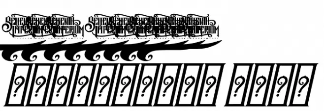 Revorioum Font OTHER CHARS