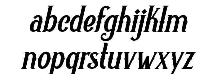 Revorioum Font LOWERCASE