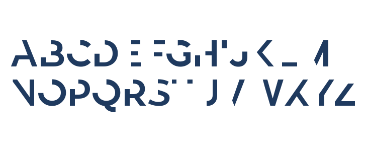 Revoxa Cut 2 Lowercase