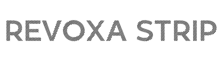 Revoxa Strip  Free Fonts Download