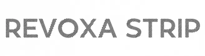 Revoxa Strip  नि: शुल्क फ़ॉन्ट्स डाउनलोड