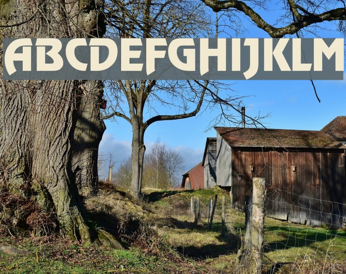 Revue Font examples