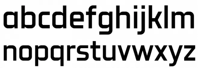 Revx Neue Demo Semi Bold Шрифта строчной