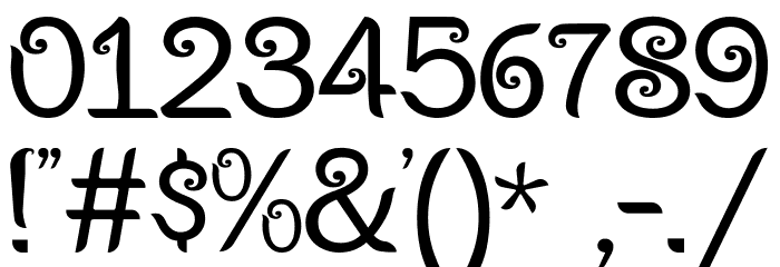 Rewe-rewe Regular Font OTHER CHARS