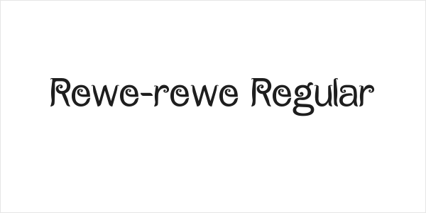 Rewe-rewe Regular Logo