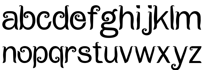 Rewe-rewe Regular Font LOWERCASE