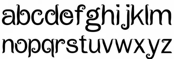 Rewe-rewe Regular Font LOWERCASE