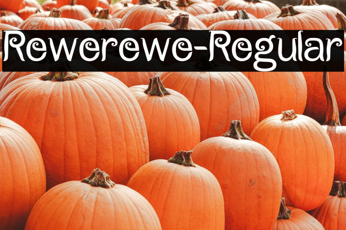 Rewerewe-Regular Example 1