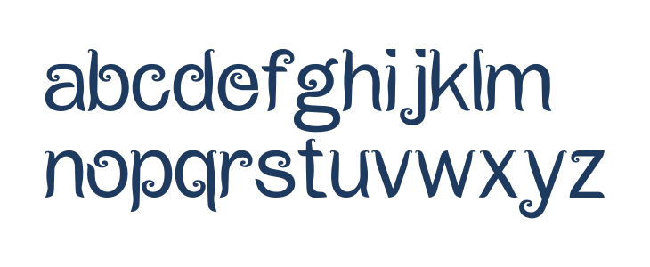 Rewerewe-Regular Lowercase