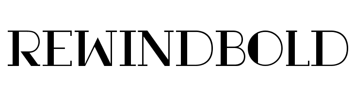 RewindBold  Fuentes Gratis Descargar