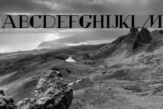 RewindBold Font examples