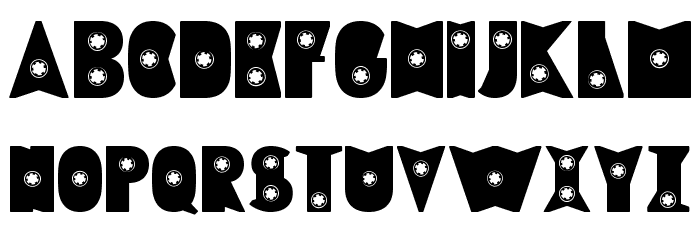 Rewind Font LOWERCASE