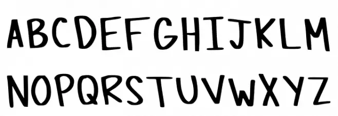 Rewritten Lite Regular फ़ॉन्ट अपरकेस