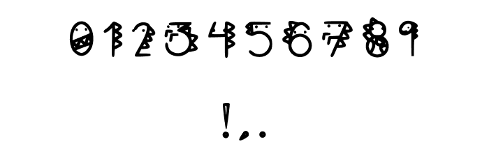 Rex Regular Font OTHER CHARS
