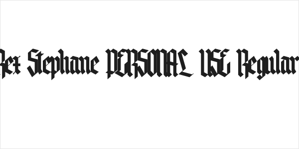 Rex Stephane PERSONAL USE Regular Logo