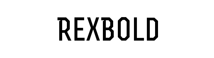 RexBold  フリーフォントのダウンロード