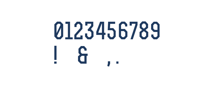 RexBold Other Characters