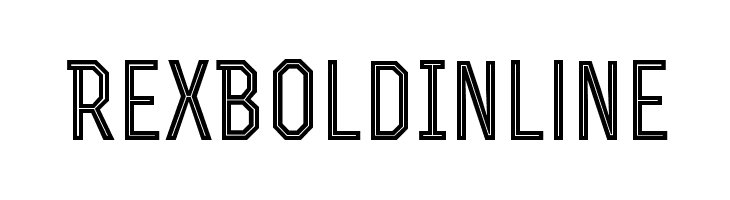 RexBoldInline لخطوط تنزيل