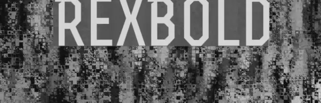 RexBold Font examples