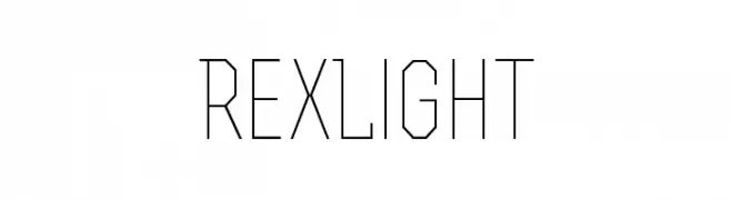 RexLight  Descarca Fonturi Gratis