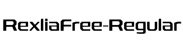 RexliaFree-Regular Font