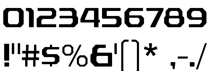 RexliaFree-Regular Font OTHER CHARS