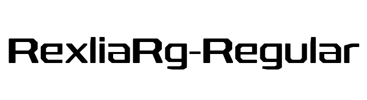 RexliaRg-Regular  لخطوط تنزيل