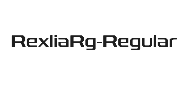 RexliaRg-Regular Logo
