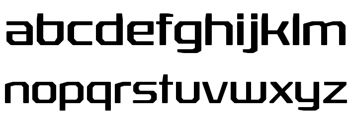 RexliaRg-Regular Font LOWERCASE