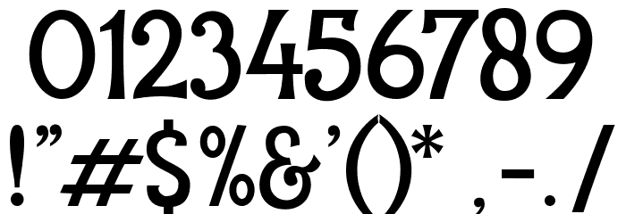 Rexmone DEMO Font OTHER CHARS