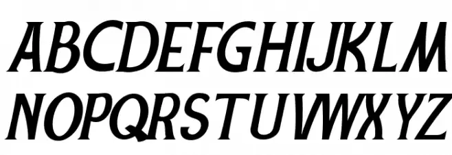 RexmoneDEMO-Italic 字体 大写