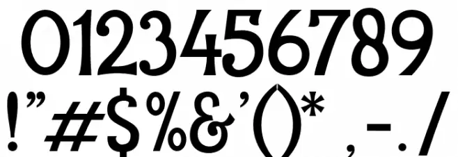 RexmoneDEMO Font OTHER CHARS