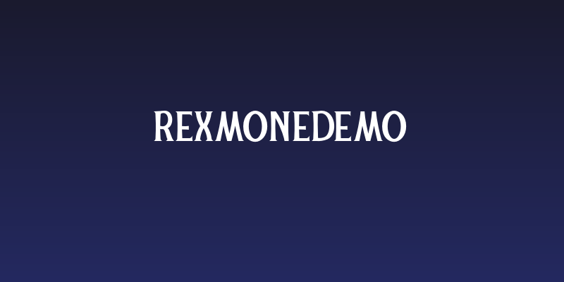 RexmoneDEMO Social Header