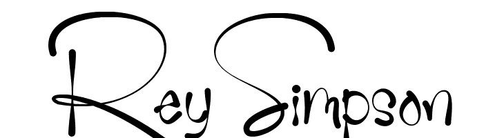 Rey Simpson  Fuentes Gratis Descargar